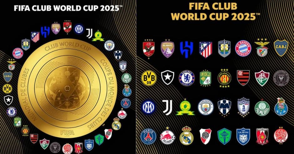 Conozca cómo quedaron los 8 grupos del Mundial de Clubes 2025